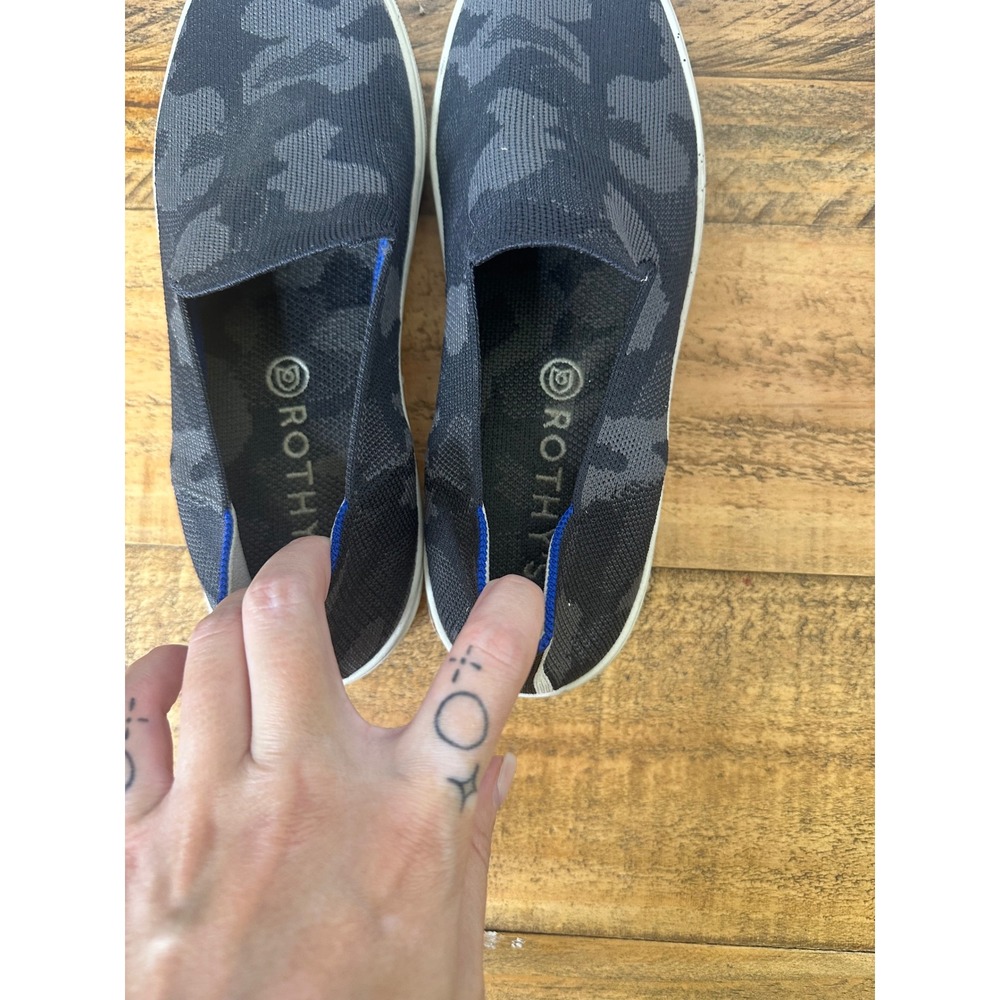 Rothy's Camo Knit Slip On Loafer Flats Women's Shoes Size 9 - Picture 7 of 8